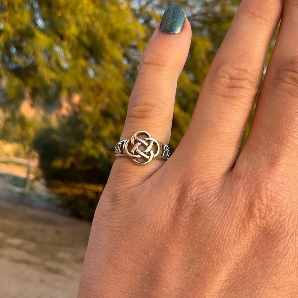 Silver Celtic Knot Ring